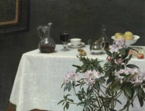 Henri Fantin "Latour Corner of a Table" 1873
