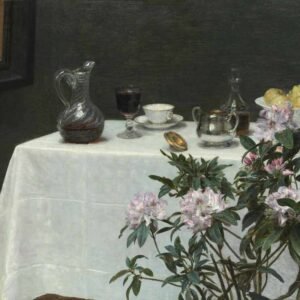 Henri Fantin "Latour Corner of a Table" 1873