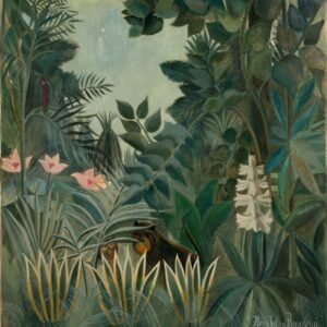 Henri Rousseau "Pusiaujo džiunglės"
