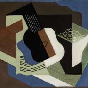 Juan Gris "Gitara ir vaisių lėkštė"