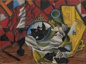 Juan Gris "Kriaušės ir vynuogės"