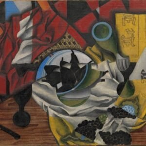 Juan Gris "Kriaušės ir vynuogės"
