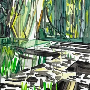 Mykolė Ganusauskaitė "Jungle VI" (2021)