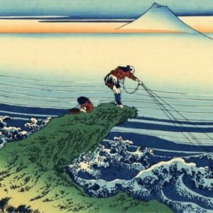 Katsushika Hokusai "Kajikazawa in Kai province"