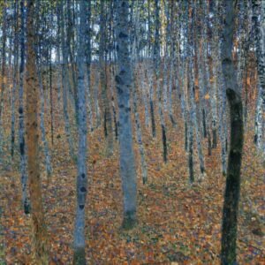 Gustav Klimt "Beržų miškas"