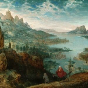 Pieter Bruegel "Pabėgimo į Egiptą peizažas"