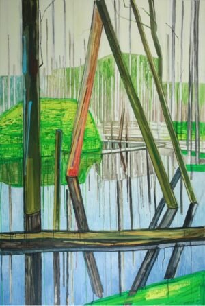 Mykolė Ganusauskaitė "Pelkė I" (2017)