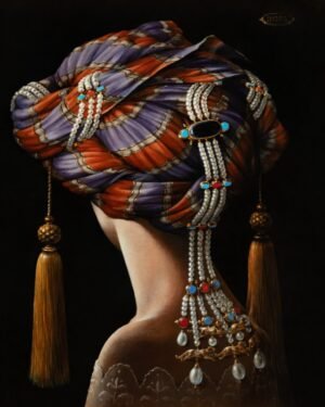 Indra Grušaitė "Mergina su turbanu II"