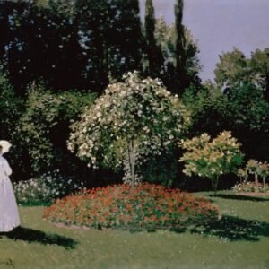 Claude Monet "Moteris sode Sainte-Adresse"