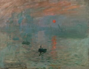 Claude Monet "Įspūdis, saulėtekis"