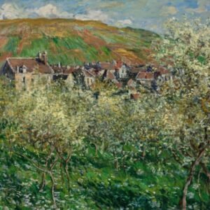 Claude Monet "Žydinčios slyvos"