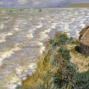 Claude Monet "Kylančios bangos Pourvilyje"