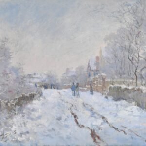 Claude Monet "Sniegas ties Argenteuil"