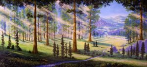 Aurelijus Langvinis "Moonlight Forest"