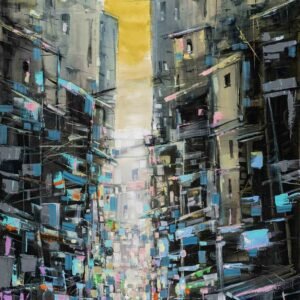 Modestas Malinauskas "Naktinis miestas"