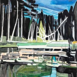 Mykolė Ganusauskaitė "Nightscape I" (2021)