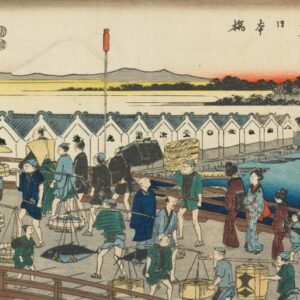 Utagawa Hiroshige "Nihonbashi Reisho Tokaido"
