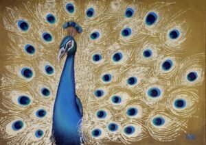 Laima Žeimienė-VIENIS "Pavo-cristatus II"