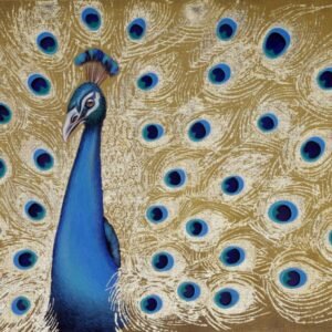 Laima Žeimienė-VIENIS "Pavo-cristatus II"