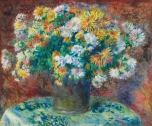 Pierre-Auguste Renoir "Chrysanthemus" 1881