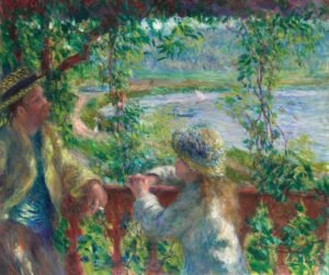 Pierre-Auguste Renoir "Near the Lake" 1879