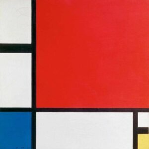 Piet Mondrian "Red, Blue and Yellow" 1930