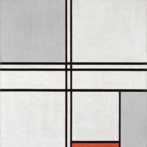 Piet Mondrian "Gray and Red" 1935
