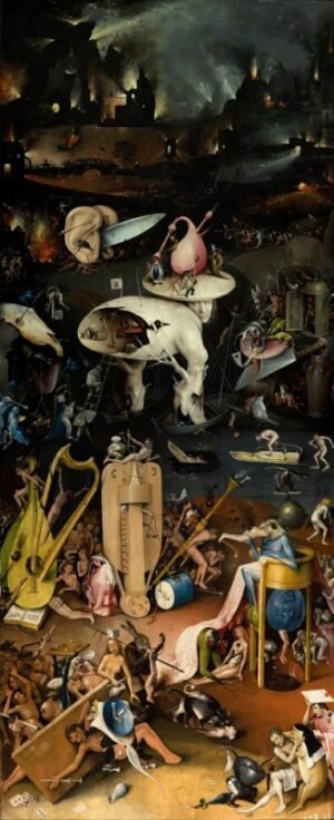 Hieronymus Bosch "Dešinioji plokštė"