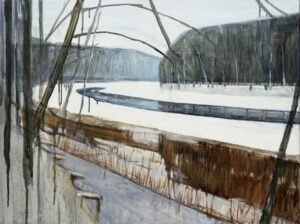 Mykolė Ganusauskaitė "Paupys žiemą" (2016)