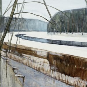 Mykolė Ganusauskaitė "Paupys žiemą" (2016)