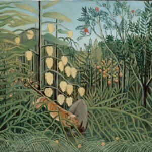 Henri Rousseau "Atogrąžų miške"