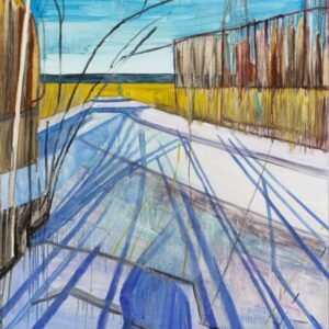 Mykolė Ganusauskaitė "Suomiški peizažai IV" (2017)
