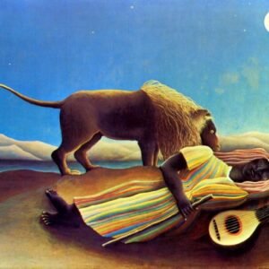 Henri Rousseau "Miegantis čigonas"