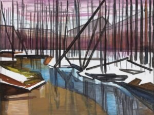 Mykolė Ganusauskaitė "Sniego peizažai" (2019)