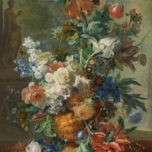 Jan van Huysum "Natiurmortas - Gėlės 2"