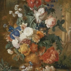 Jan van Huysum "Natiurmortas - Gėlės"