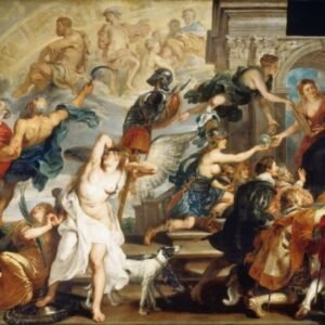 Peter Paul Rubens "Henriko IV apoteozė"