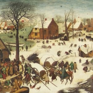 Pieter Bruegel "Surašymas prie Betliejaus"