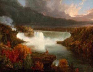 Thomas Cole "Distant View if Niagara Falls"