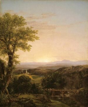 Thomas Cole "New England Scenary" 1839