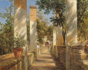 Thomas Fearnley "Pergola with Oranges" 1834