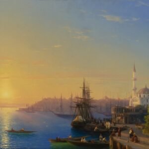 Ivan Aivazovsky "Vaizdas į Konstantinopolį"
