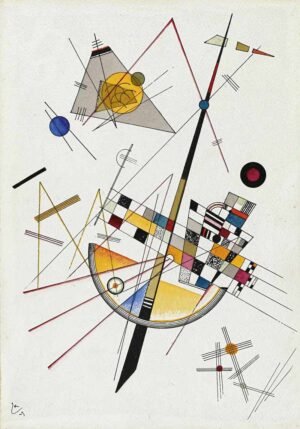 Vasily Kandinsky "Delicate Tension"