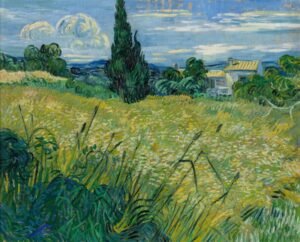 Vincent Van Gogh "Žalias rugių laukas"