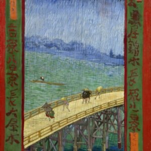 Vincent Van Gogh "Tiltas lietuje"
