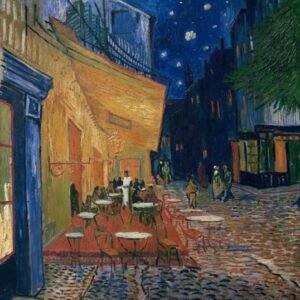 Vincent Van Gogh "Terasa Arlese naktį"