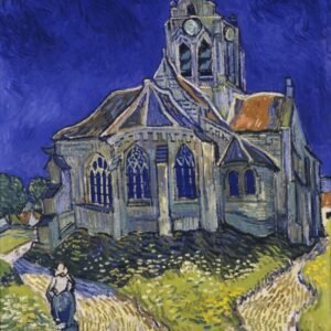 Vincent Van Gogh "Bažnyčia Auverse"