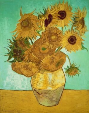 Vincent Van Gogh "Saulėgrąžos"