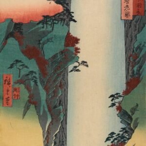 Utagawa Hiroshige "Yor krioklys"